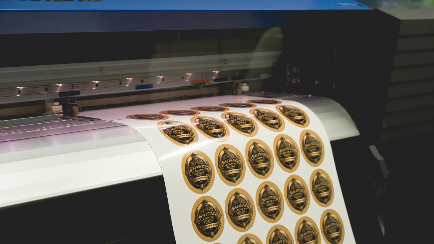 Oval Stickers